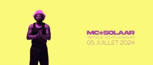 Triptyque : Lueurs célestes, nouvel album de MC Solaar, à paraître le 5 juillet