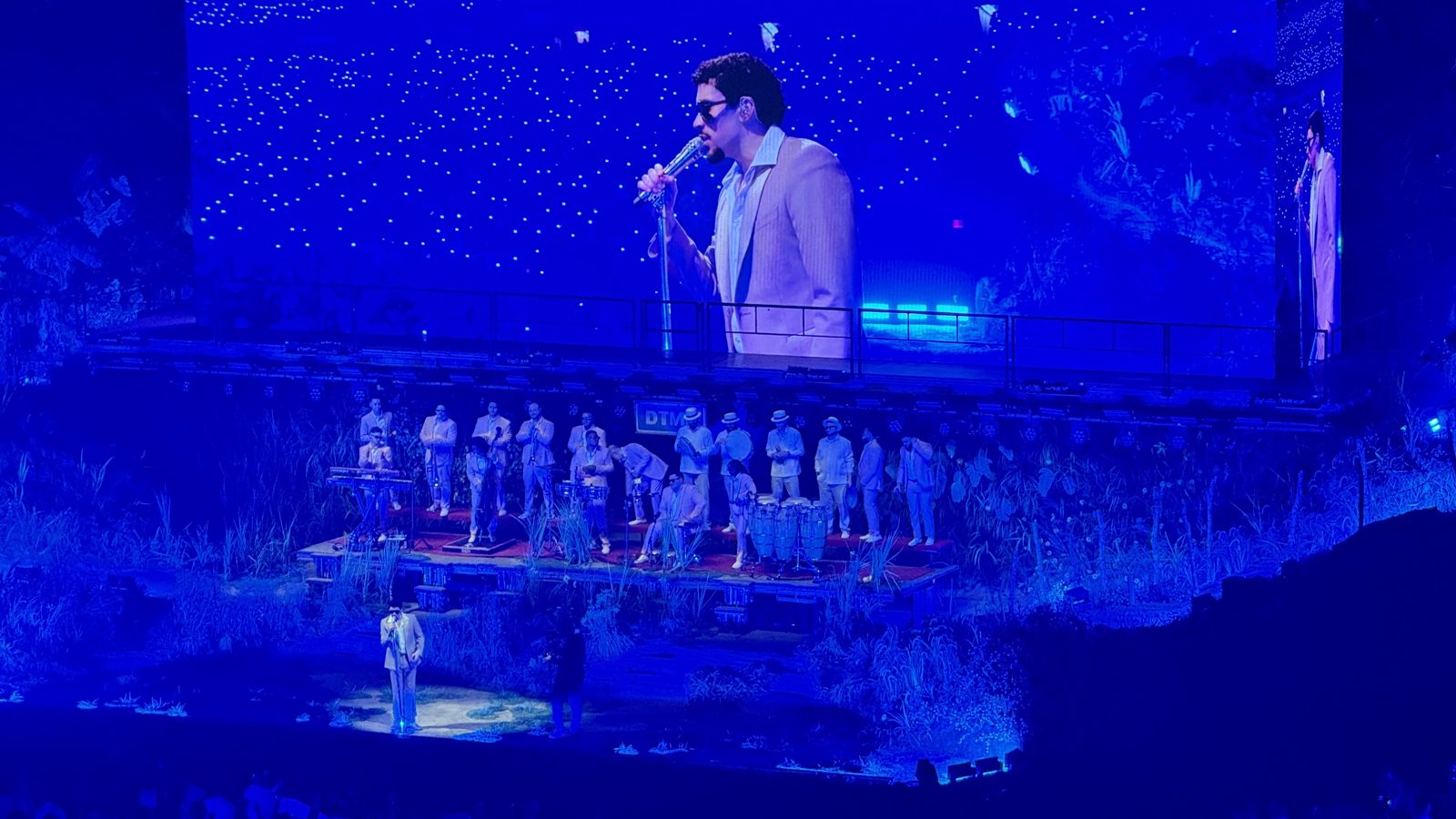 Bad Bunny en concert pendant le Debí Tirar Más Fotos World Tour 2026