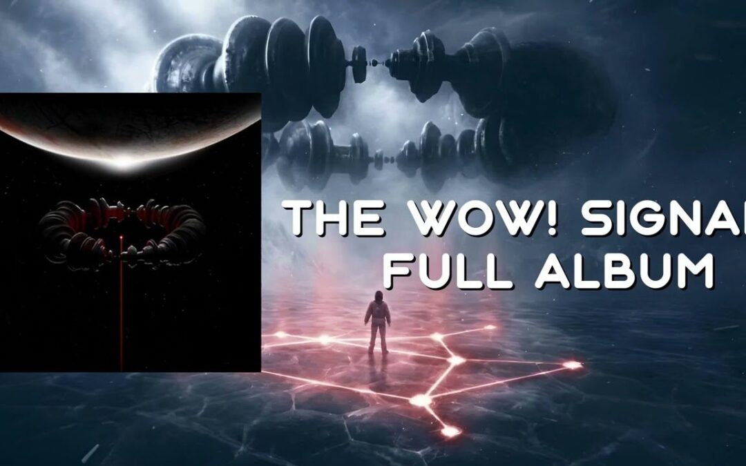 Pochette et univers visuel de l'album The Wow! Signal de Muse