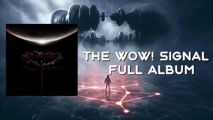 Pochette et univers visuel de l'album The Wow! Signal de Muse