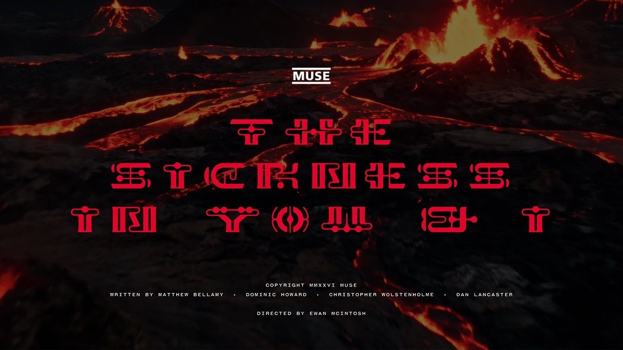 Visuel officiel du morceau The Sickness in You & I de Muse