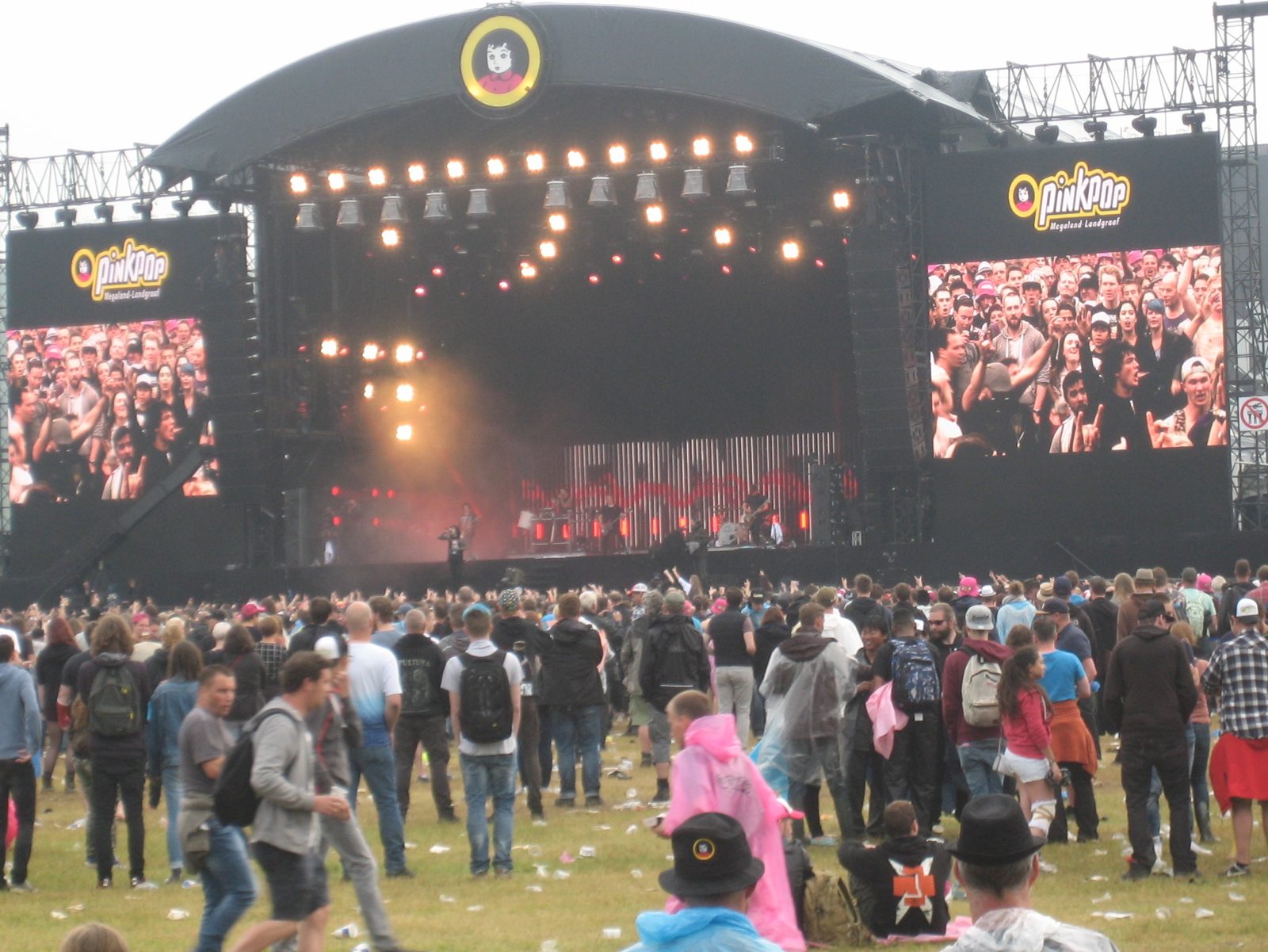 Bring Me The Horizon au festival Pinkpop en 2016
