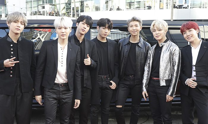 BTS sur scène