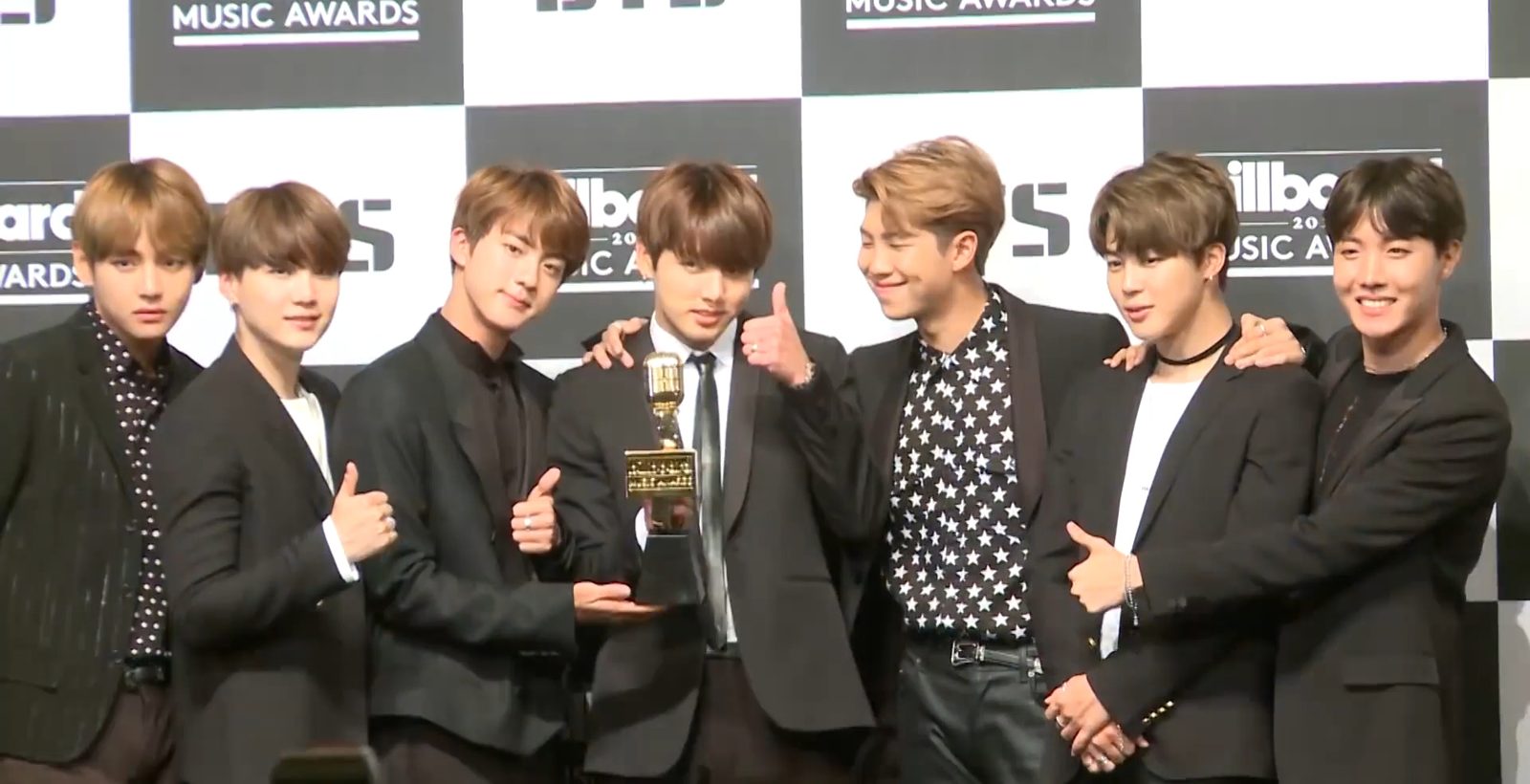 BTS en conférence de presse