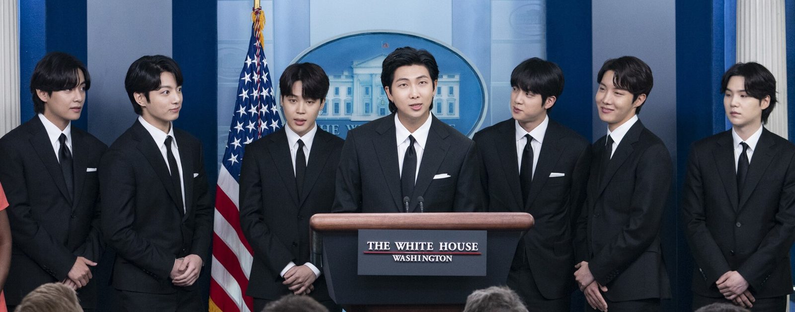Le groupe BTS, co-tête d'affiche du show de la mi-temps de la finale de la Coupe du monde 2026