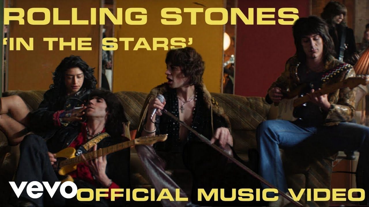Les Rolling Stones rajeunis numériquement dans le clip de In the Stars