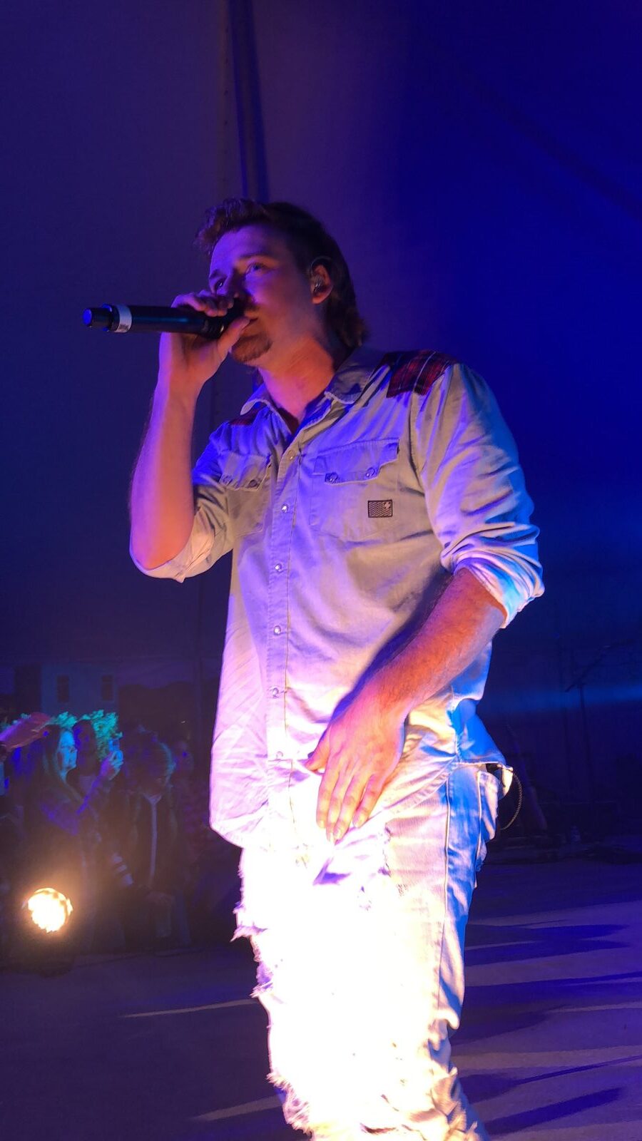 Portrait de Morgan Wallen, star de la country américaine