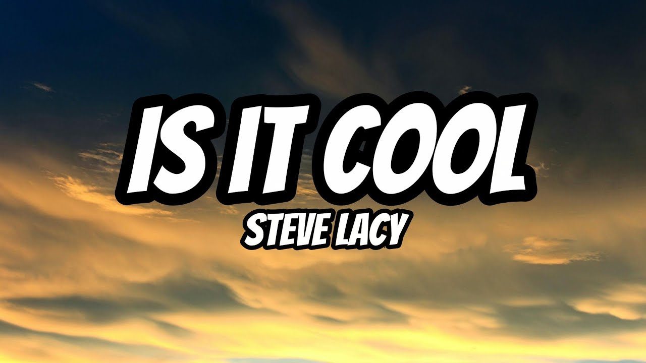 Visuel officiel du single is it cool ? avec SZA