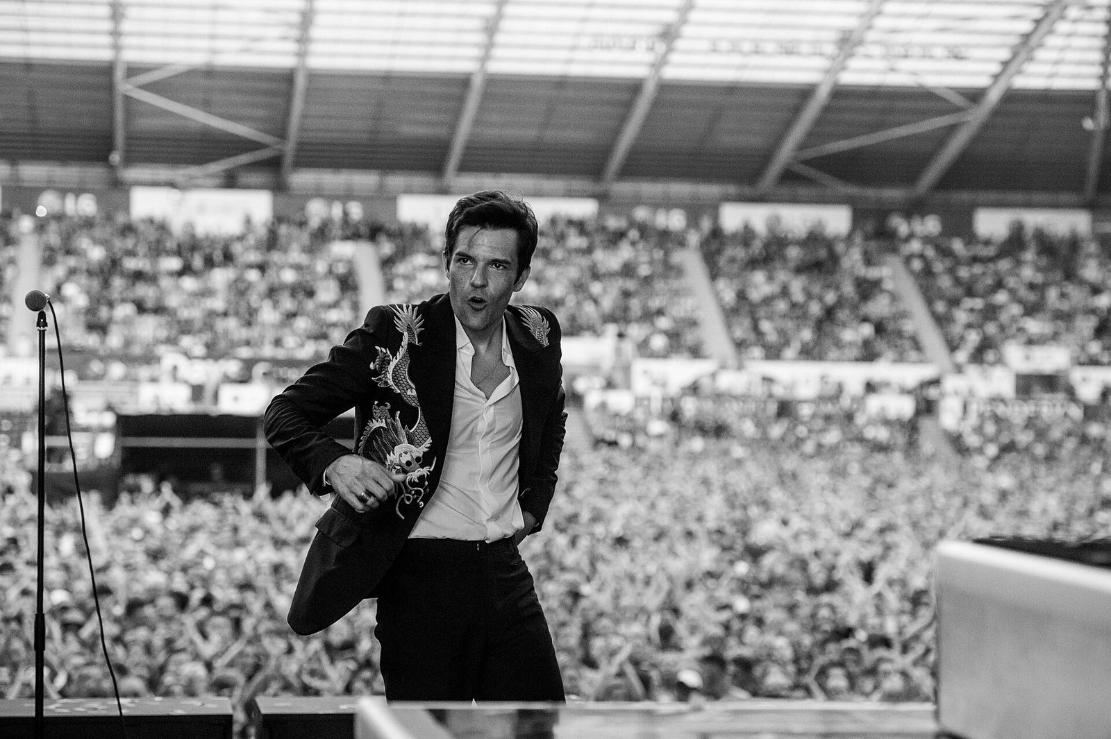 Brandon Flowers sur scène