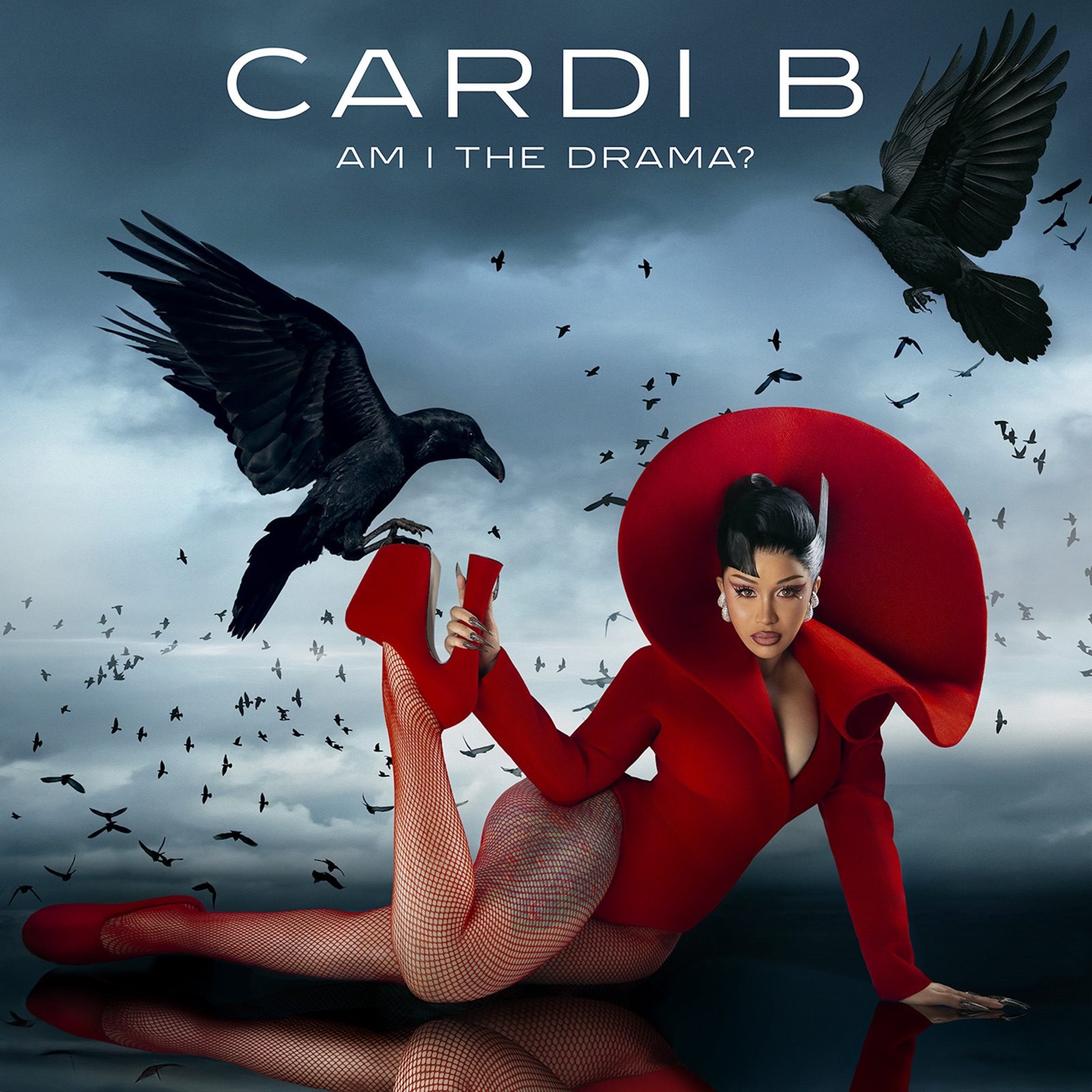 Pochette de l’album « Am I the Drama? » de Cardi B