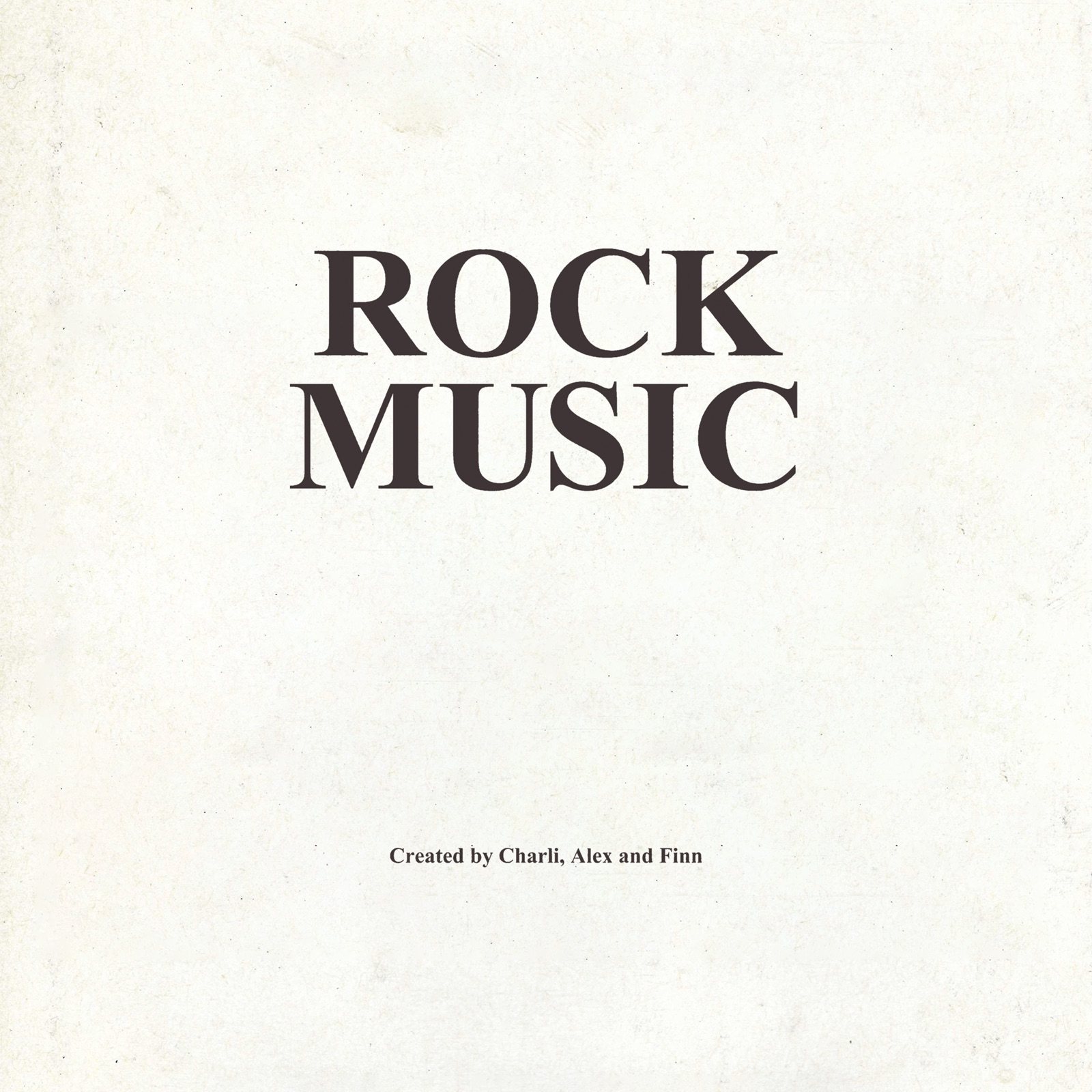 Charli XCX, pochette du single Rock Music