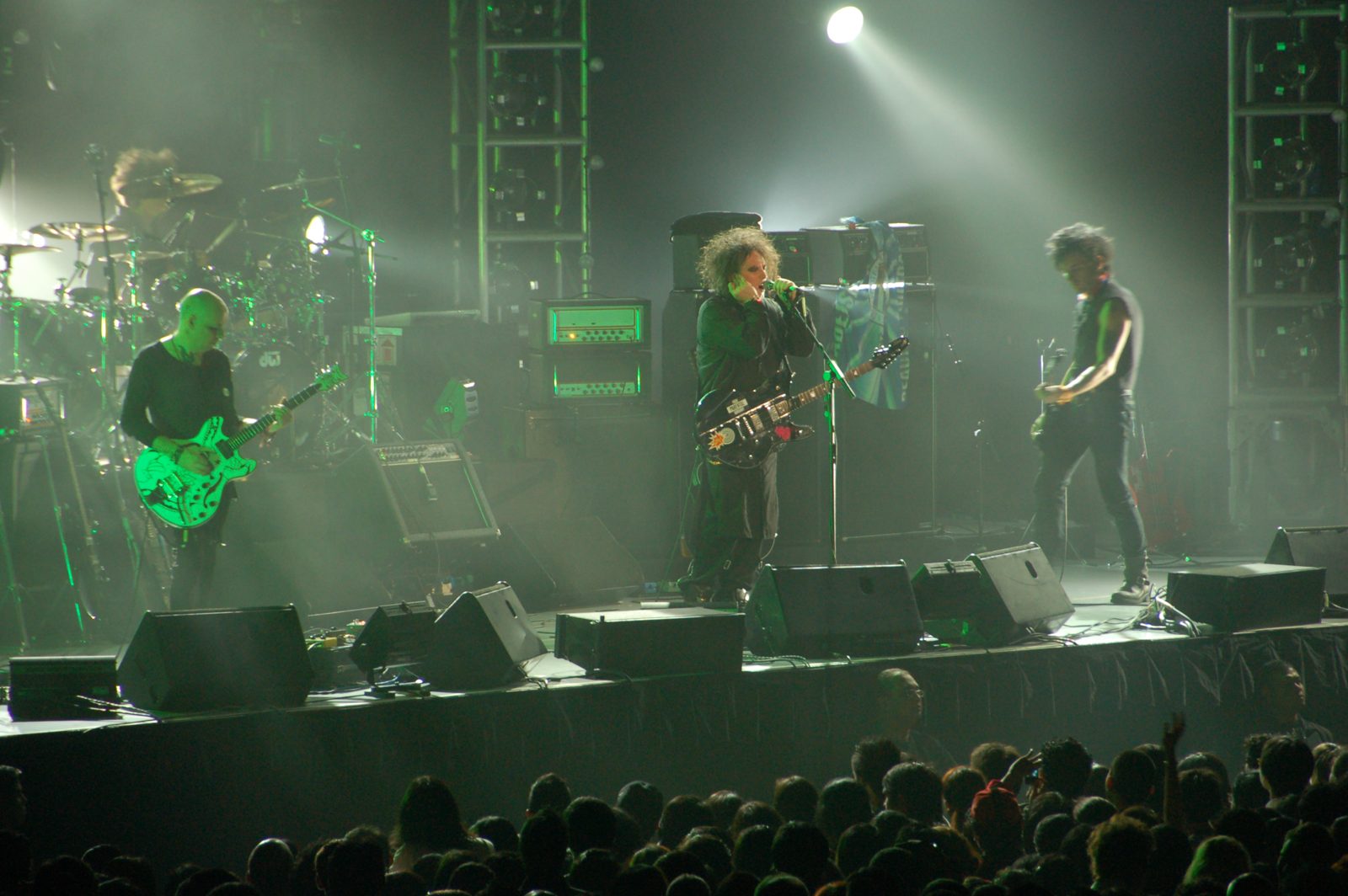 Robert Smith du groupe The Cure