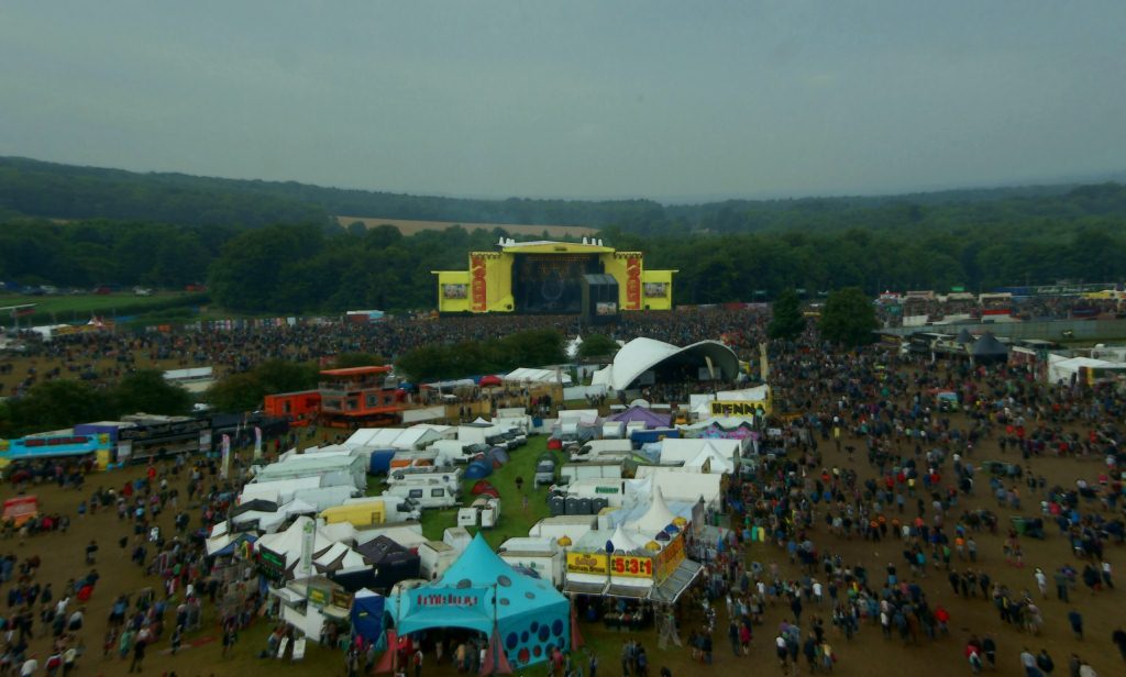 La foule du festival de Leeds