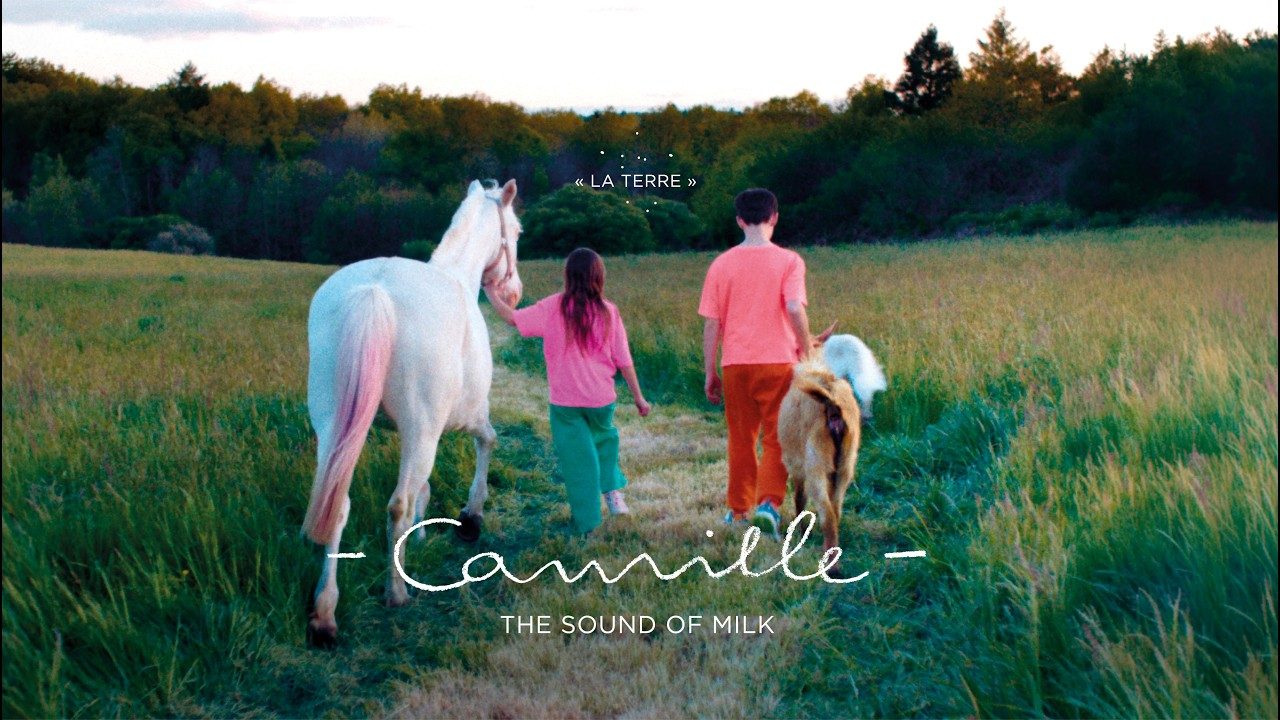 Capture du clip officiel de La Terre par Camille